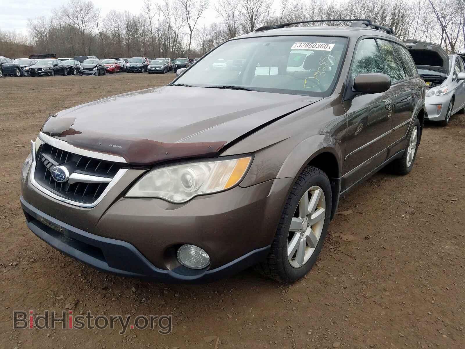 2008 SUBARU OUTBACK - VIN: 4S4BP62CX87319287 - Фото 2