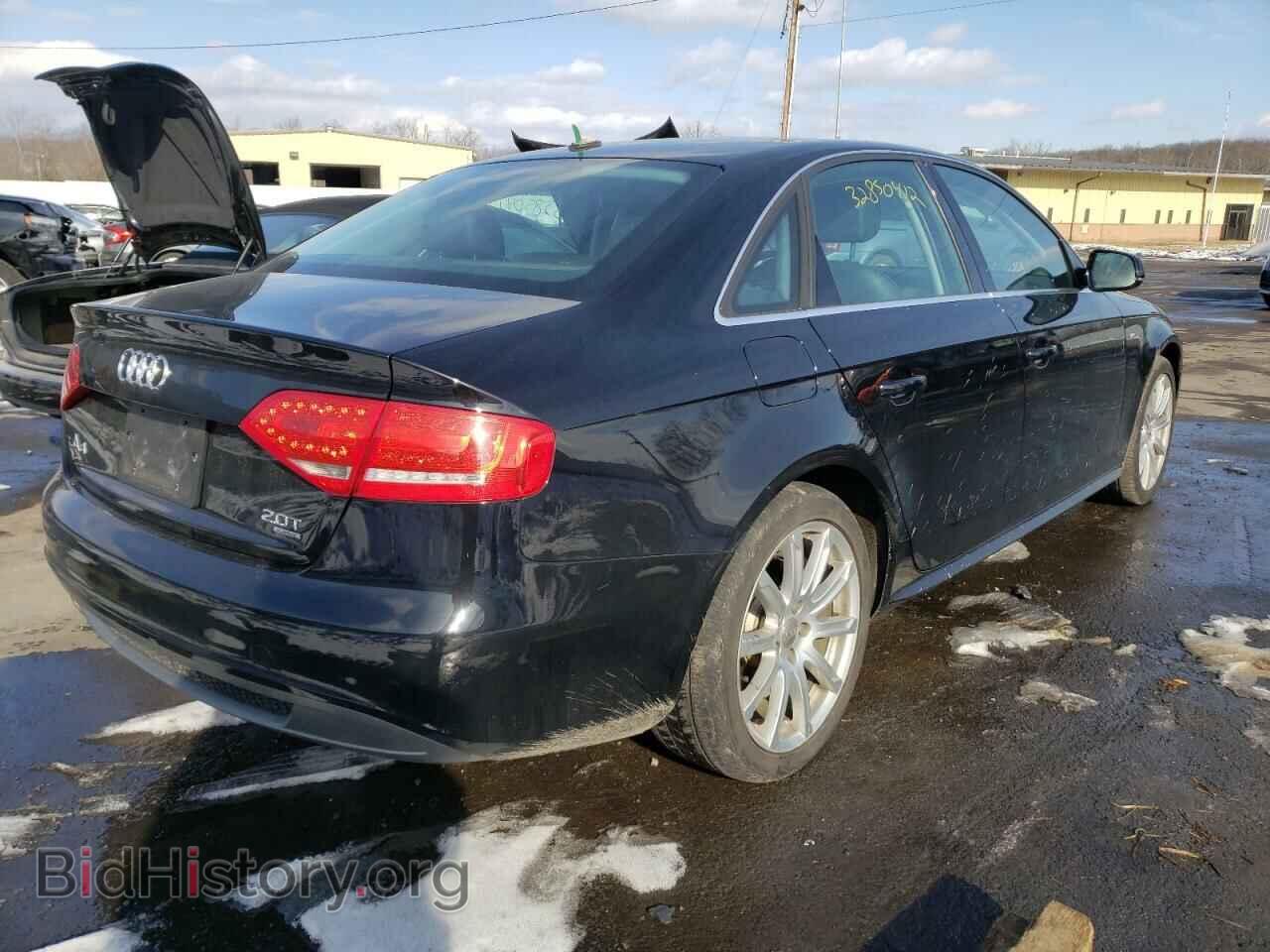 2012 AUDI A4 - VIN: WAUFFAFL8CA119278 - Фото 4