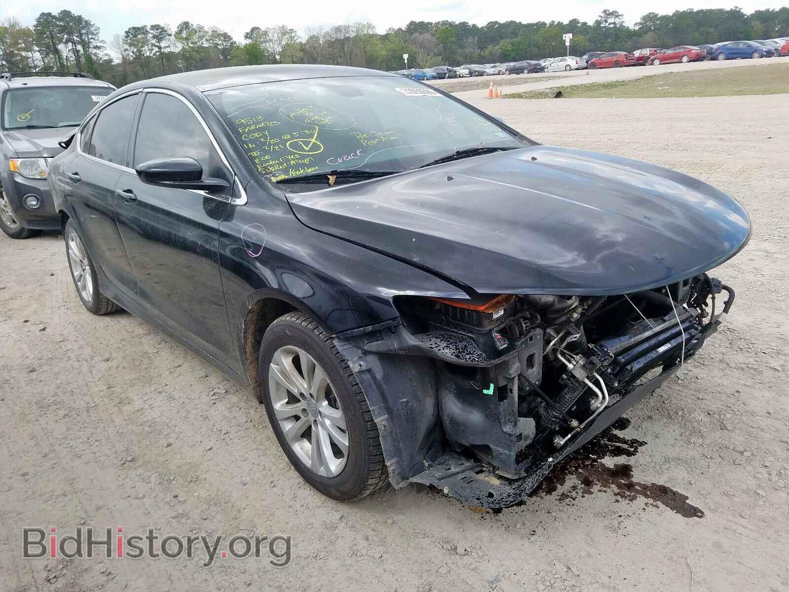 Фотография 1C3CCCABXFN503914 - CHRYSLER 200 2015
