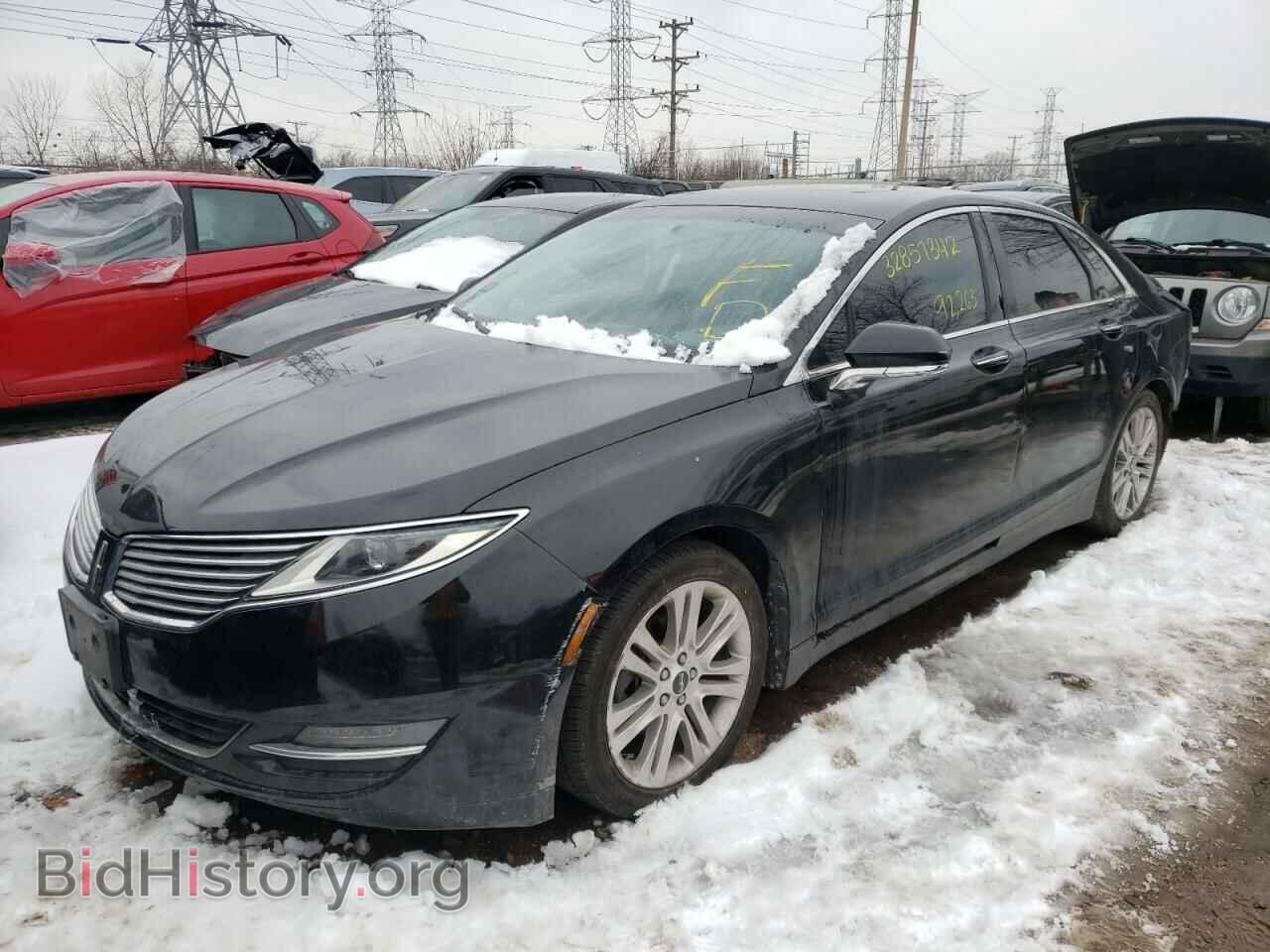 2014 LINCOLN MKZ - VIN: 3LN6L2LU2ER832258 - Фото 2