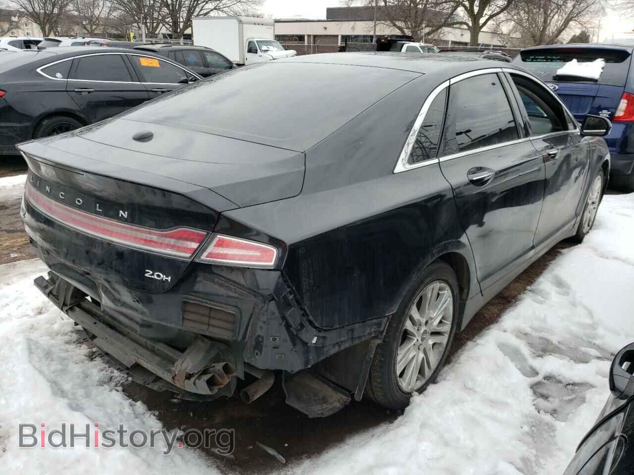 2014 LINCOLN MKZ - VIN: 3LN6L2LU2ER832258 - Фото 4