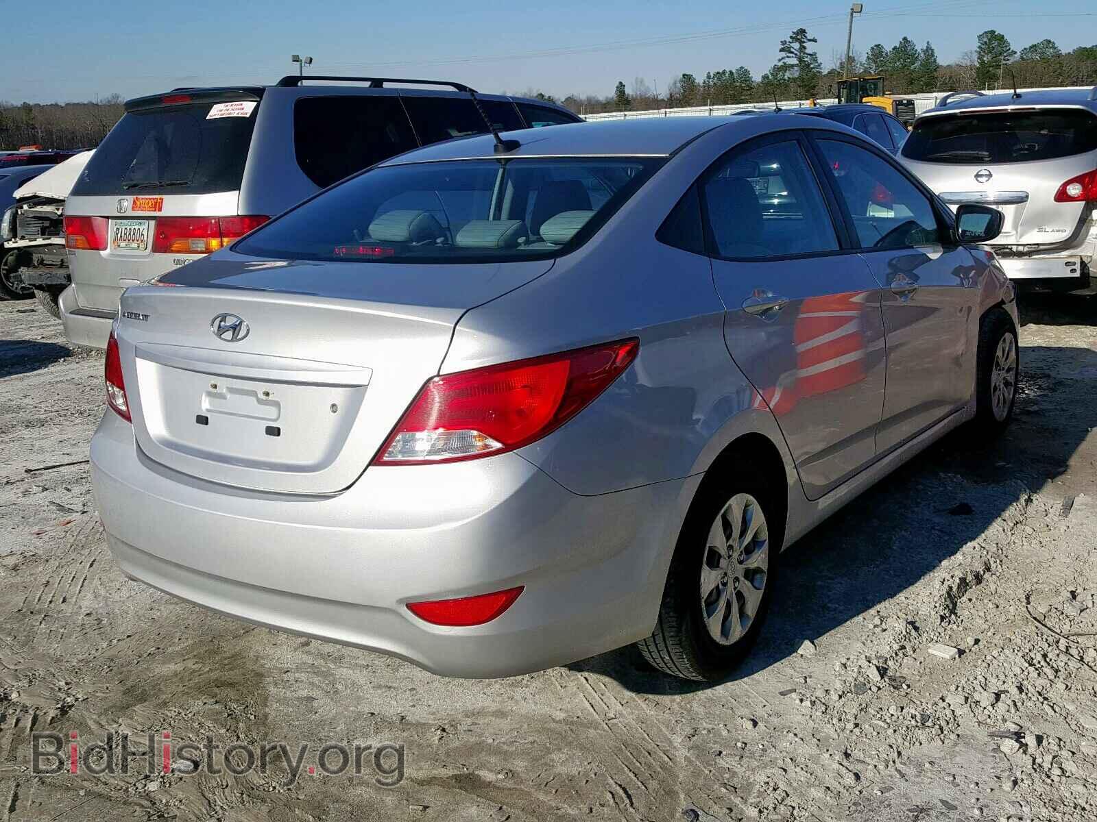 2017 HYUNDAI ACCENT - VIN: KMHCT4AE8HU335321 - Фото 4