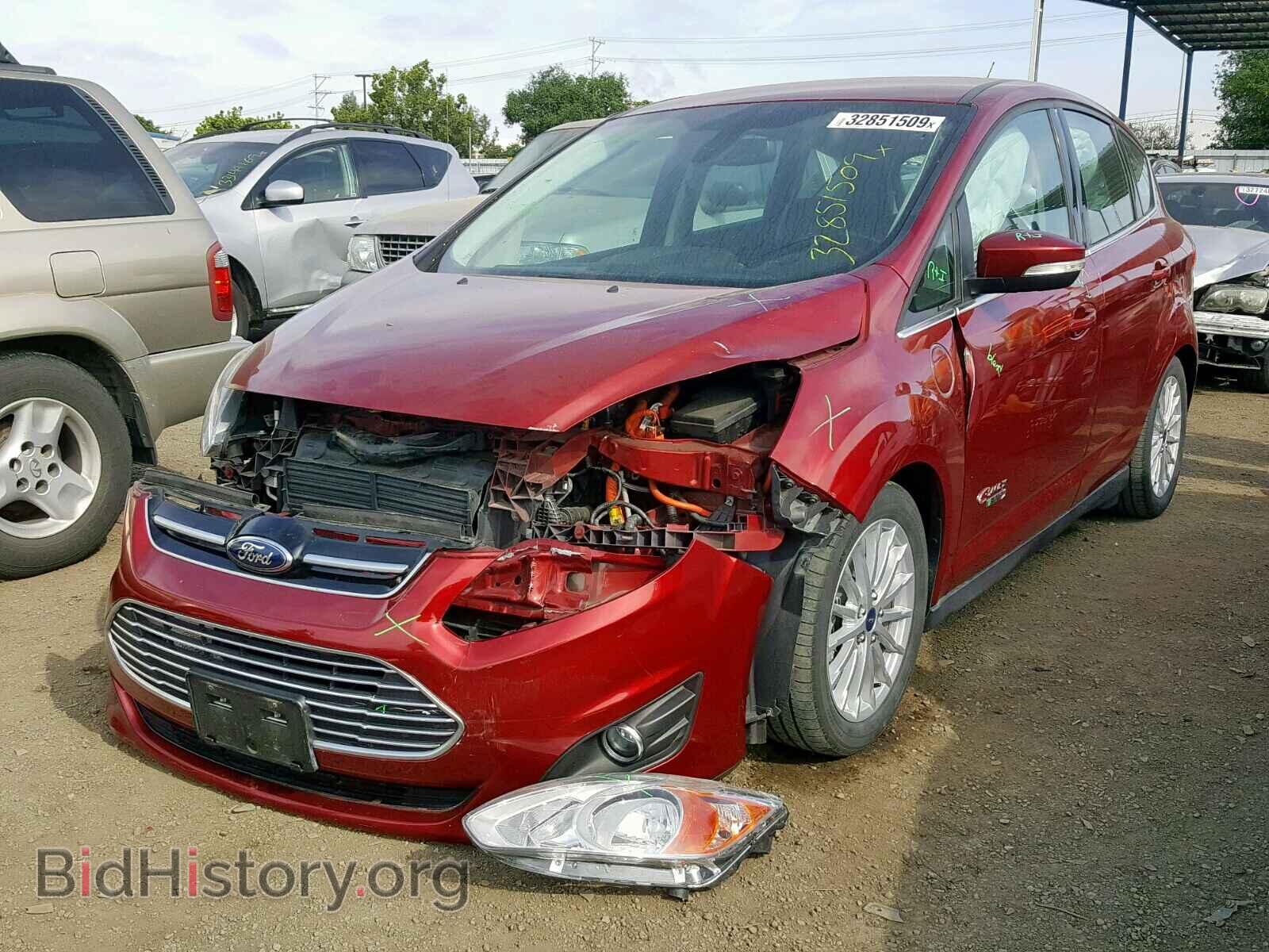2014 FORD CMAX - VIN: 1FADP5CU5EL508436 - Фото 2