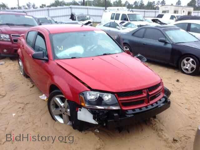 Photo 1C3CDZAG0DN768608 - DODGE AVENGER 2013