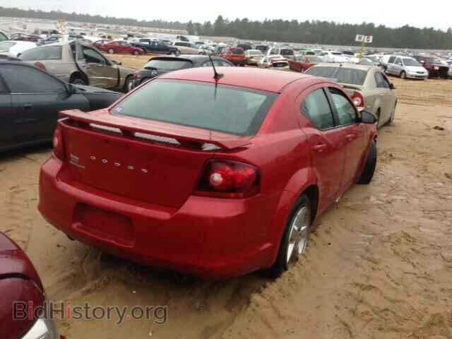 2013 DODGE AVENGER - VIN: 1C3CDZAG0DN768608 - Фото 4