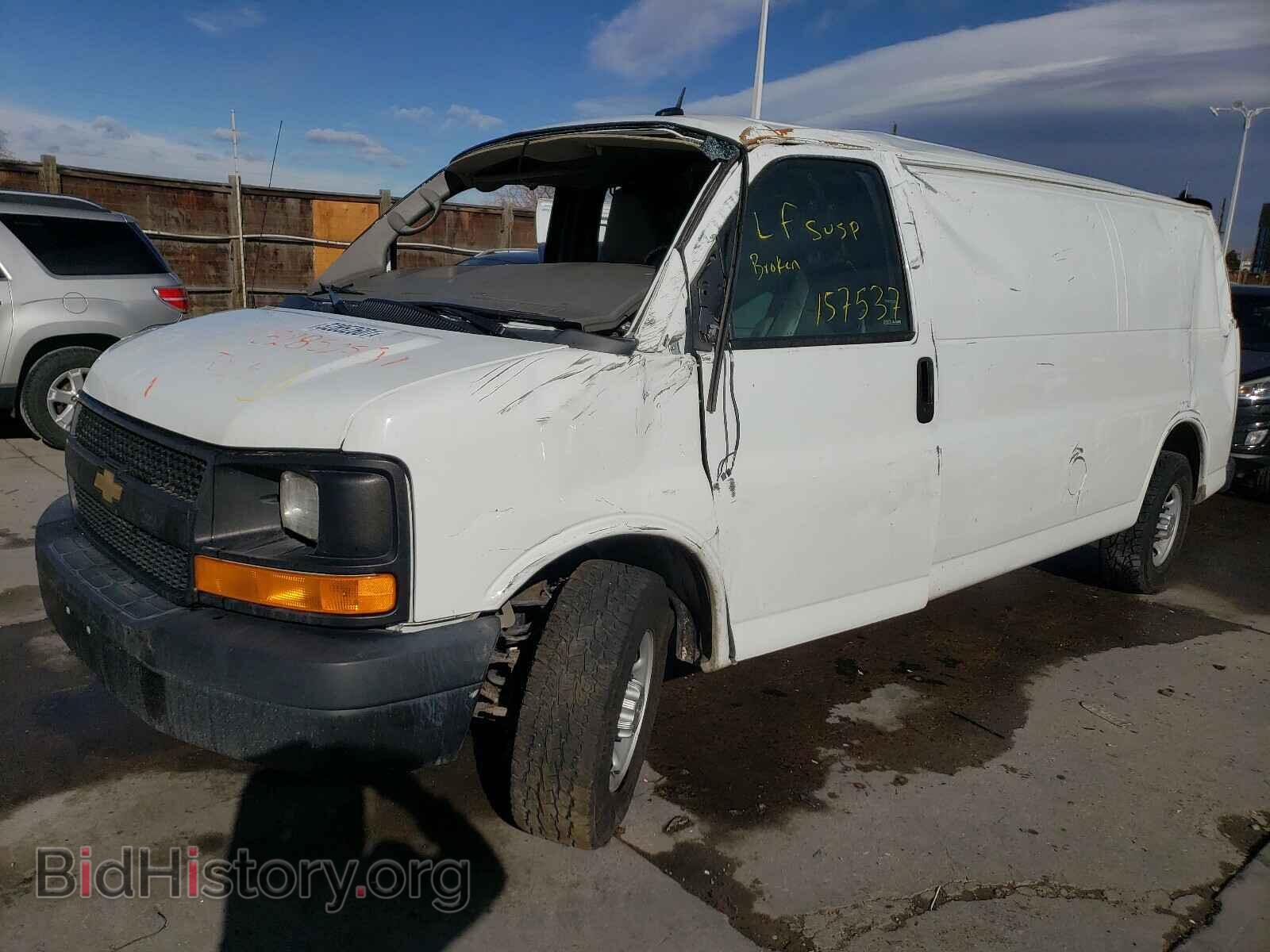 2015 CHEVROLET EXPRESS - VIN: 1GCZGUCG8F1260684 - Фото 2