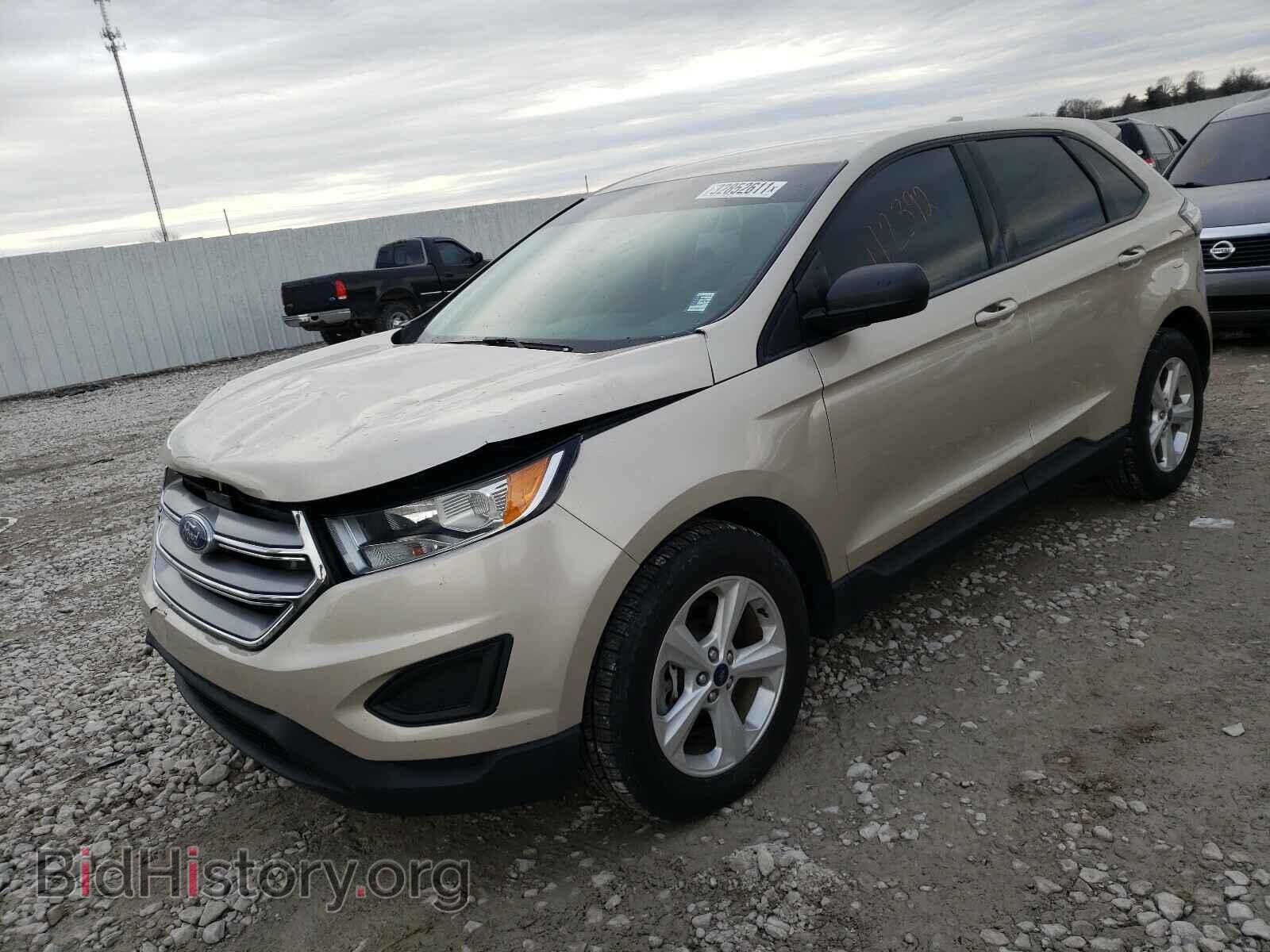 2017 FORD EDGE - VIN: 2FMPK4G90HBB75861 - Фото 2