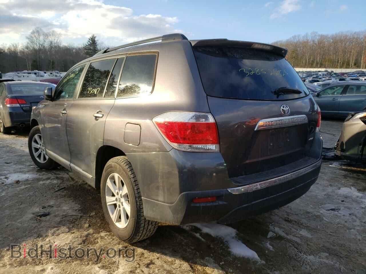 2012 TOYOTA HIGHLANDER - VIN: 5TDBK3EH6CS151297 - Фото 3