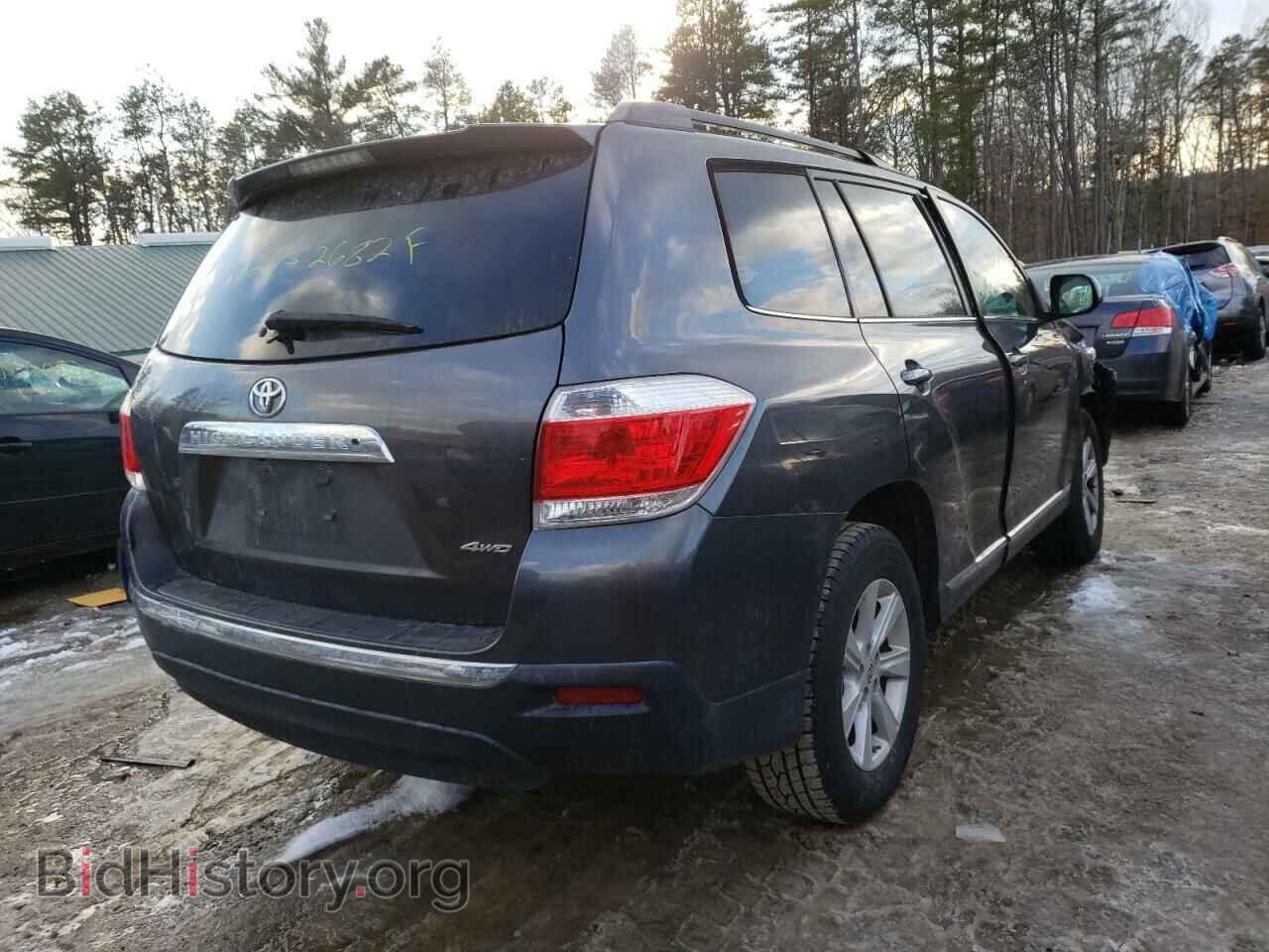 2012 TOYOTA HIGHLANDER - VIN: 5TDBK3EH6CS151297 - Фото 4