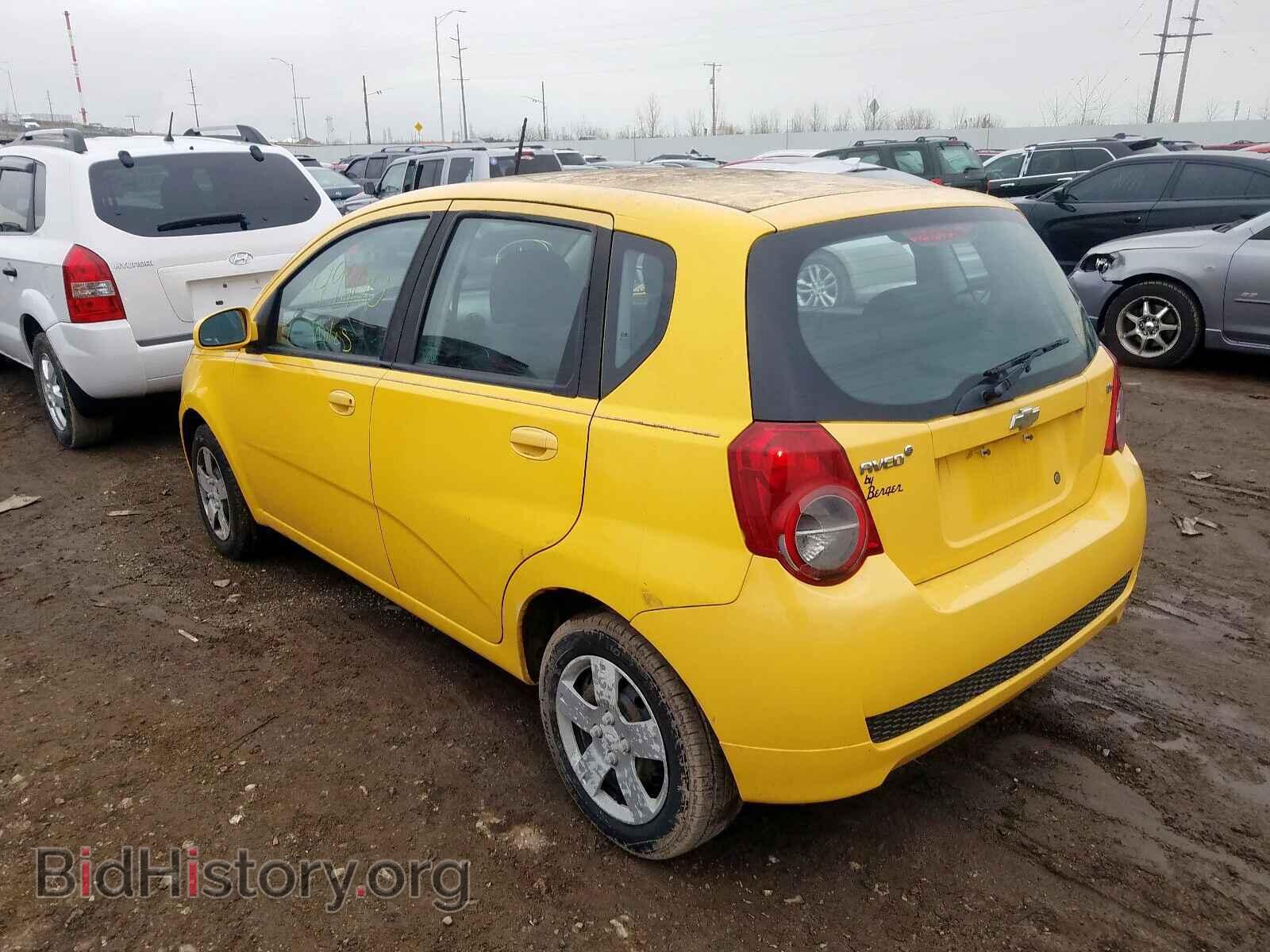2009 CHEVROLET AVEO - VIN: KL1TD66E49B612198 - Фото 3