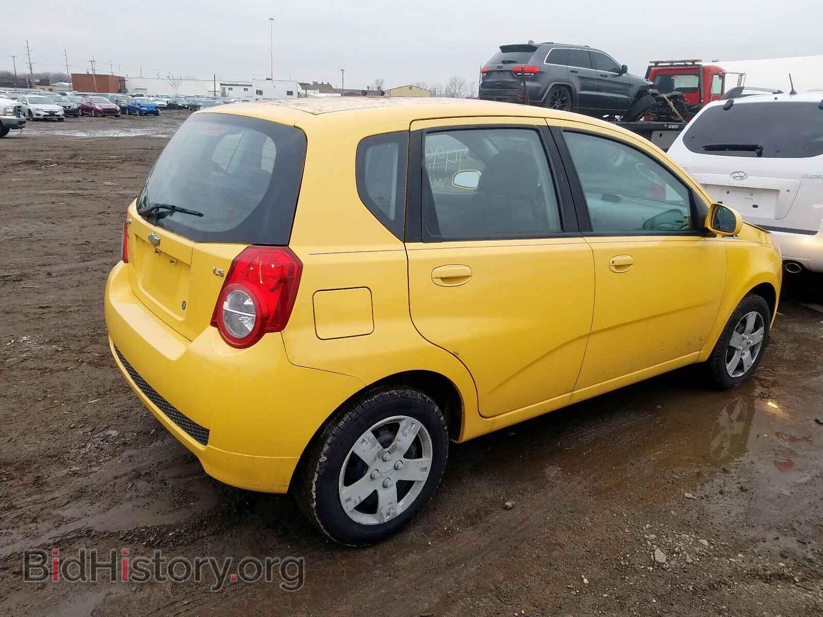 2009 CHEVROLET AVEO - VIN: KL1TD66E49B612198 - Фото 4