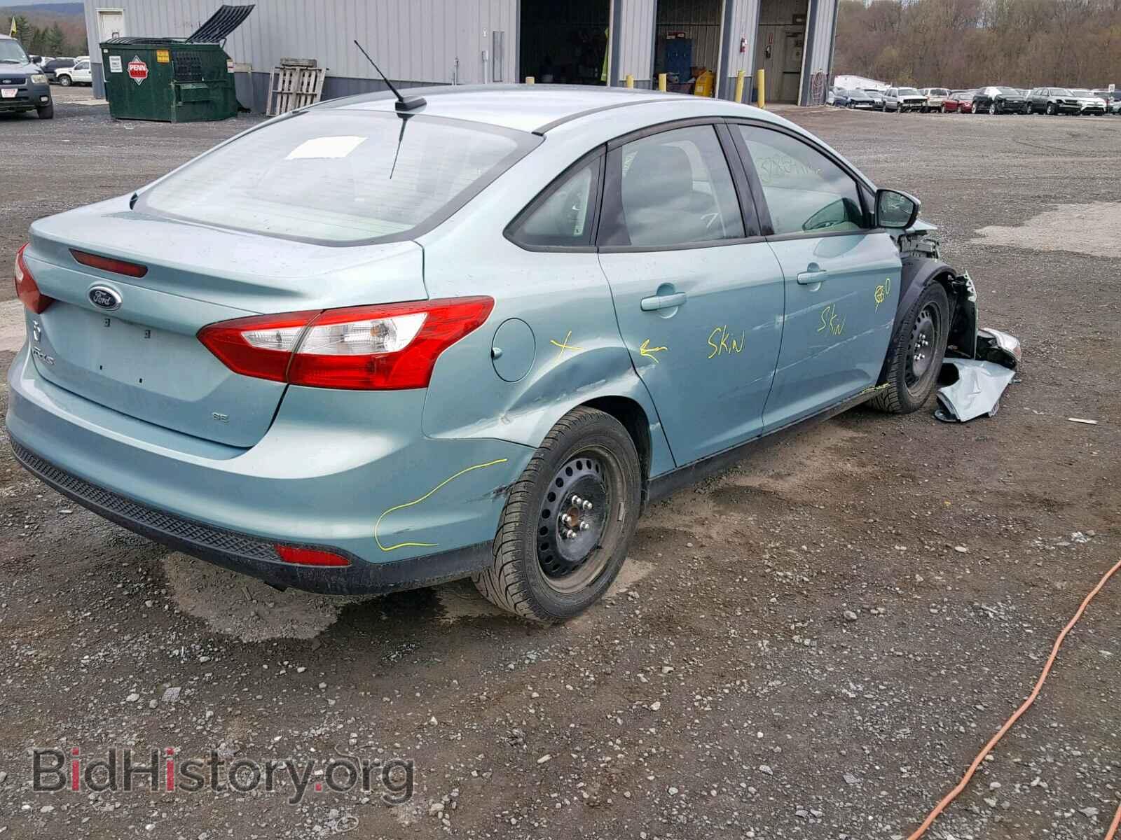 2012 FORD FOCUS SE - VIN: 1FAHP3F2XCL443032 - Фото 4