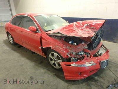 2002 Jaguar X-TYPE X-Type 3.0, красный — VIN SAJEA51C82WC49482, Copart