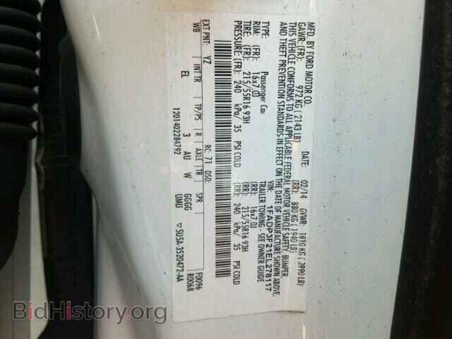 2014 FORD FOCUS - VIN: 1FADP3F21EL278117 - Photo 10