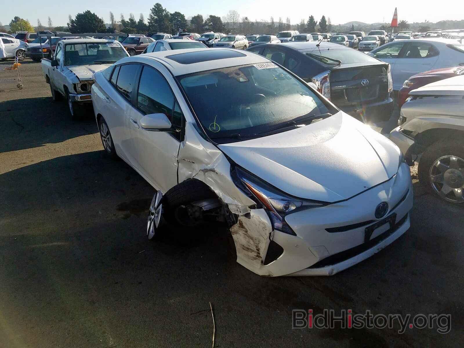 Photo JTDKARFU2J3054713 - TOYOTA PRIUS 2018