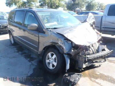 2010 Dodge CARAVAN Grand Cara, серый — VIN 2D4RN5D14AR237609, Copart