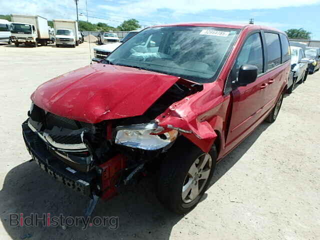 2013 DODGE CARAVAN - VIN: 2C4RDGBG7DR710278 - Фото 2