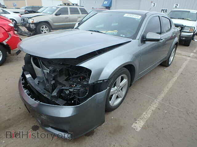 2013 DODGE AVENGER - VIN: 1C3CDZCBXDN606955 - Фото 2