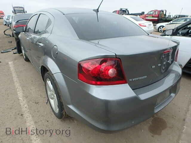2013 DODGE AVENGER - VIN: 1C3CDZCBXDN606955 - Фото 3