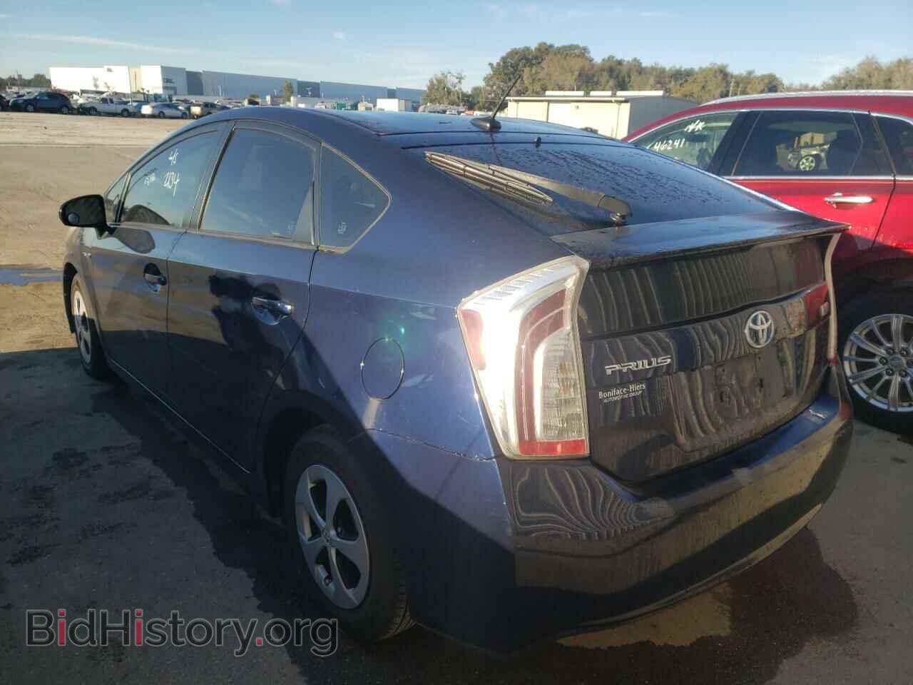 2013 TOYOTA PRIUS - VIN: JTDKN3DU8D0349941 - Фото 3