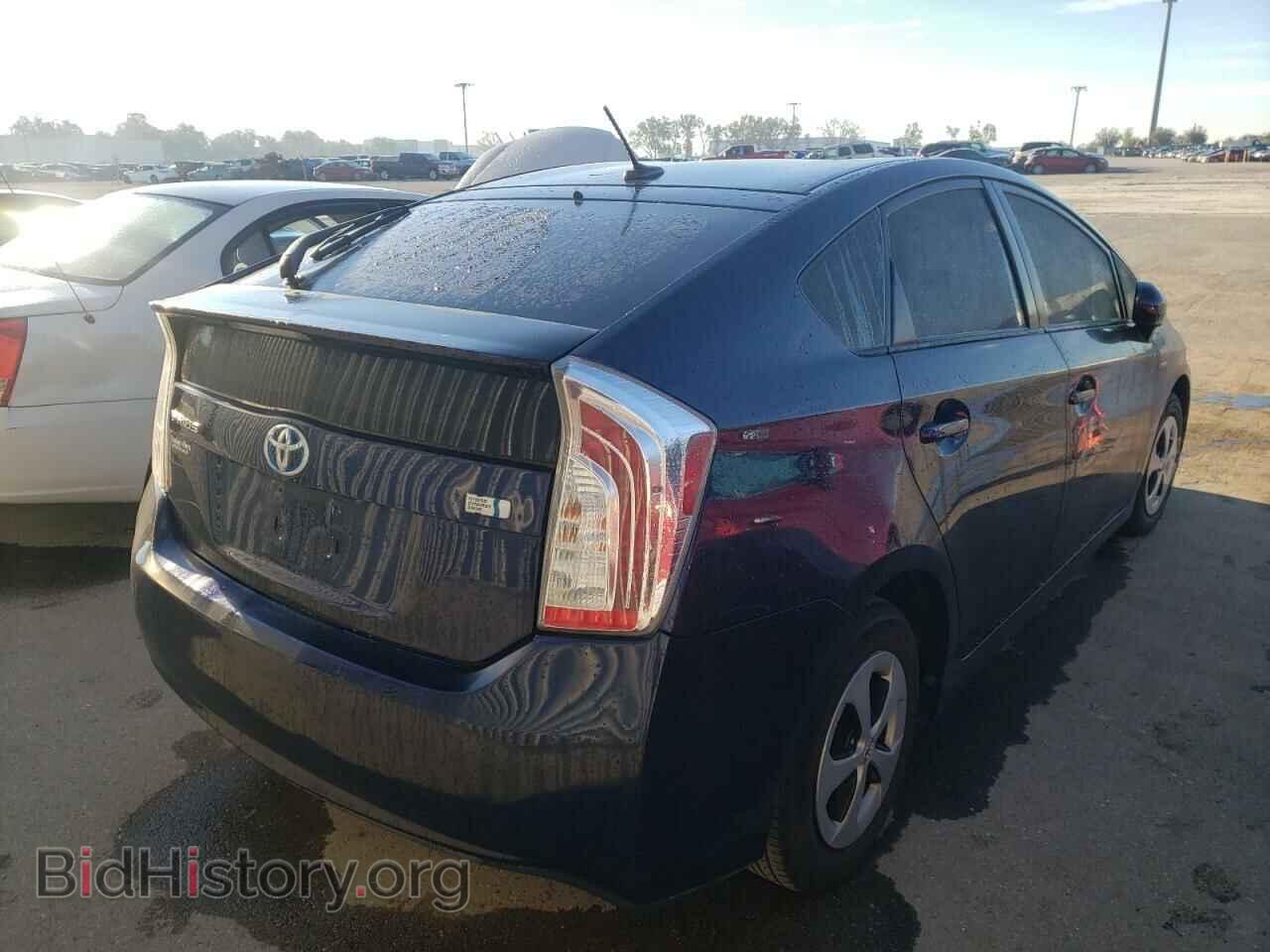 2013 TOYOTA PRIUS - VIN: JTDKN3DU8D0349941 - Фото 4