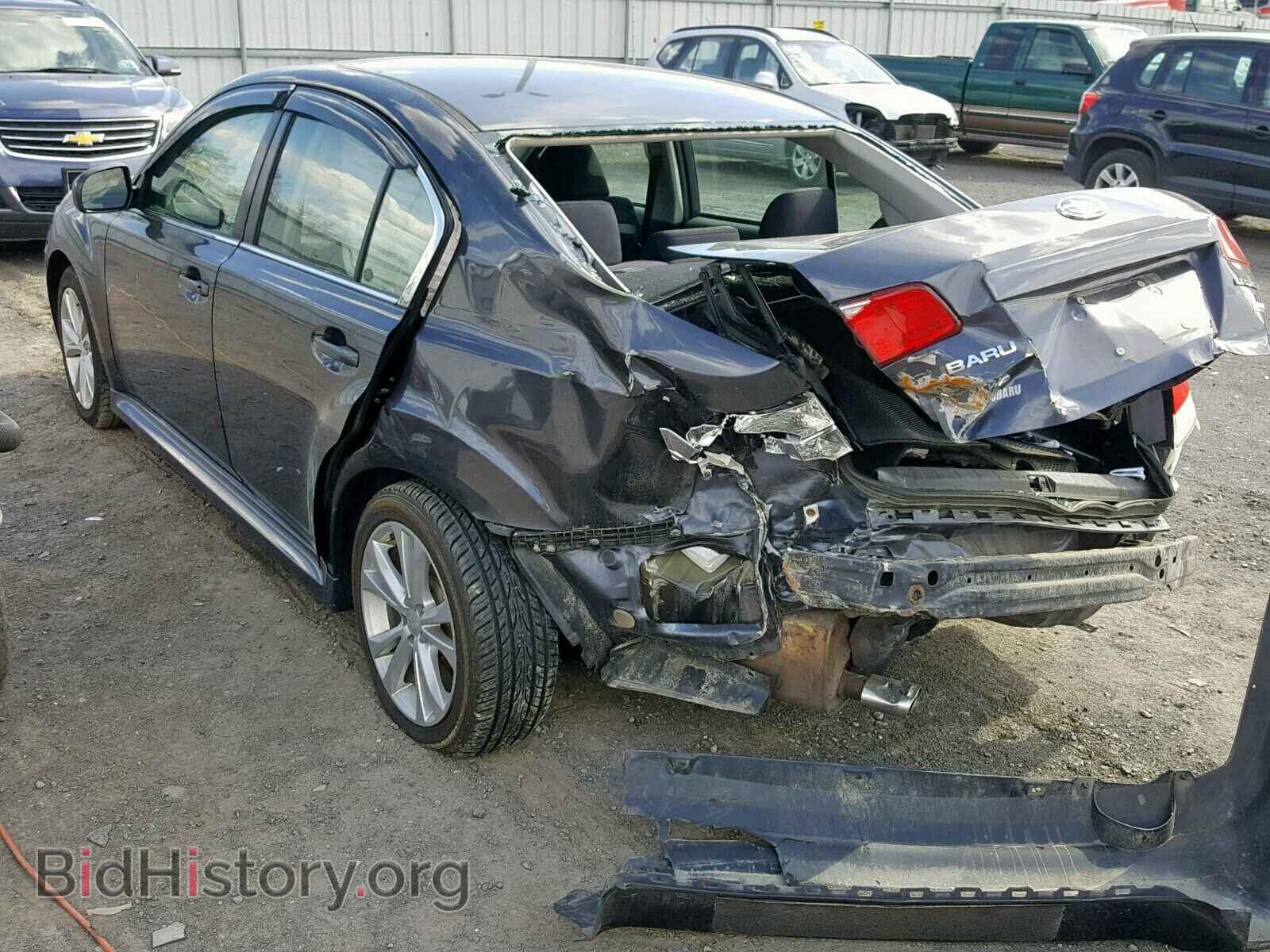 2013 SUBARU LEGACY - VIN: 4S3BMBC68D3024687 - Фото 3