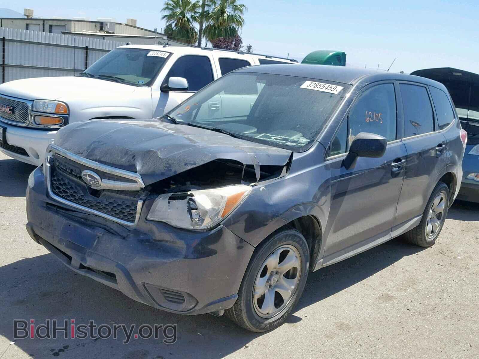 2014 SUBARU FORESTER - VIN: JF2SJAAC0EH500464 - Фото 2