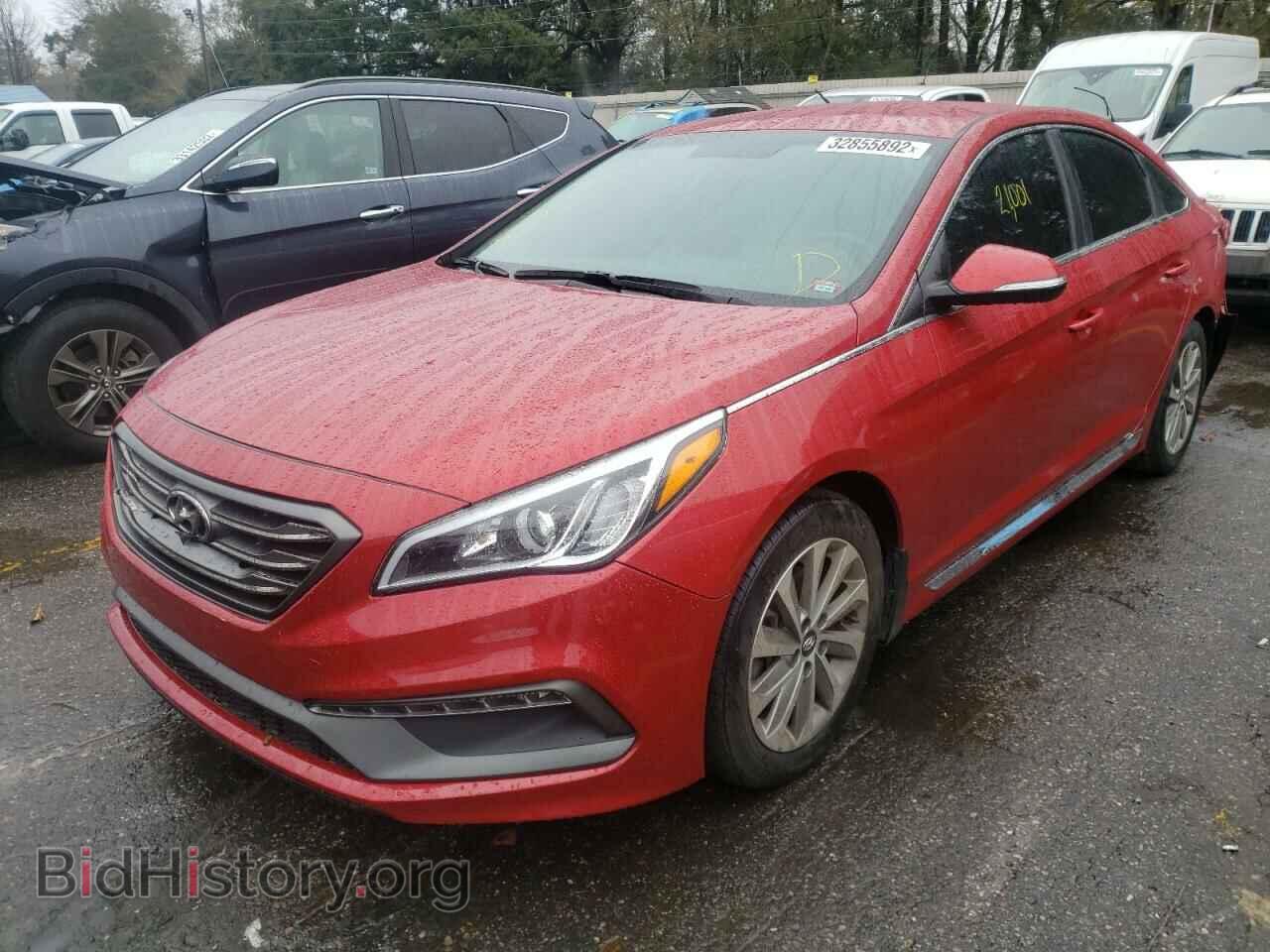 2017 HYUNDAI SONATA - VIN: 5NPE34AF7HH448869 - Фото 2