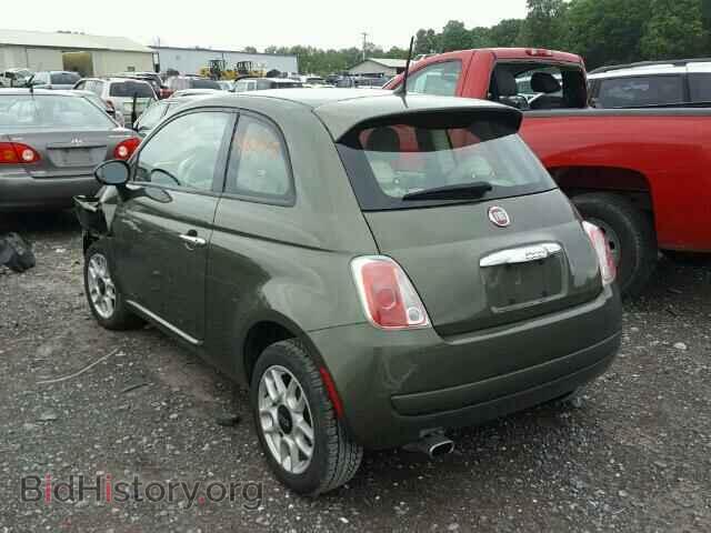 2014 FIAT 500 - VIN: 3C3CFFAR8ET165305 - Фото 3