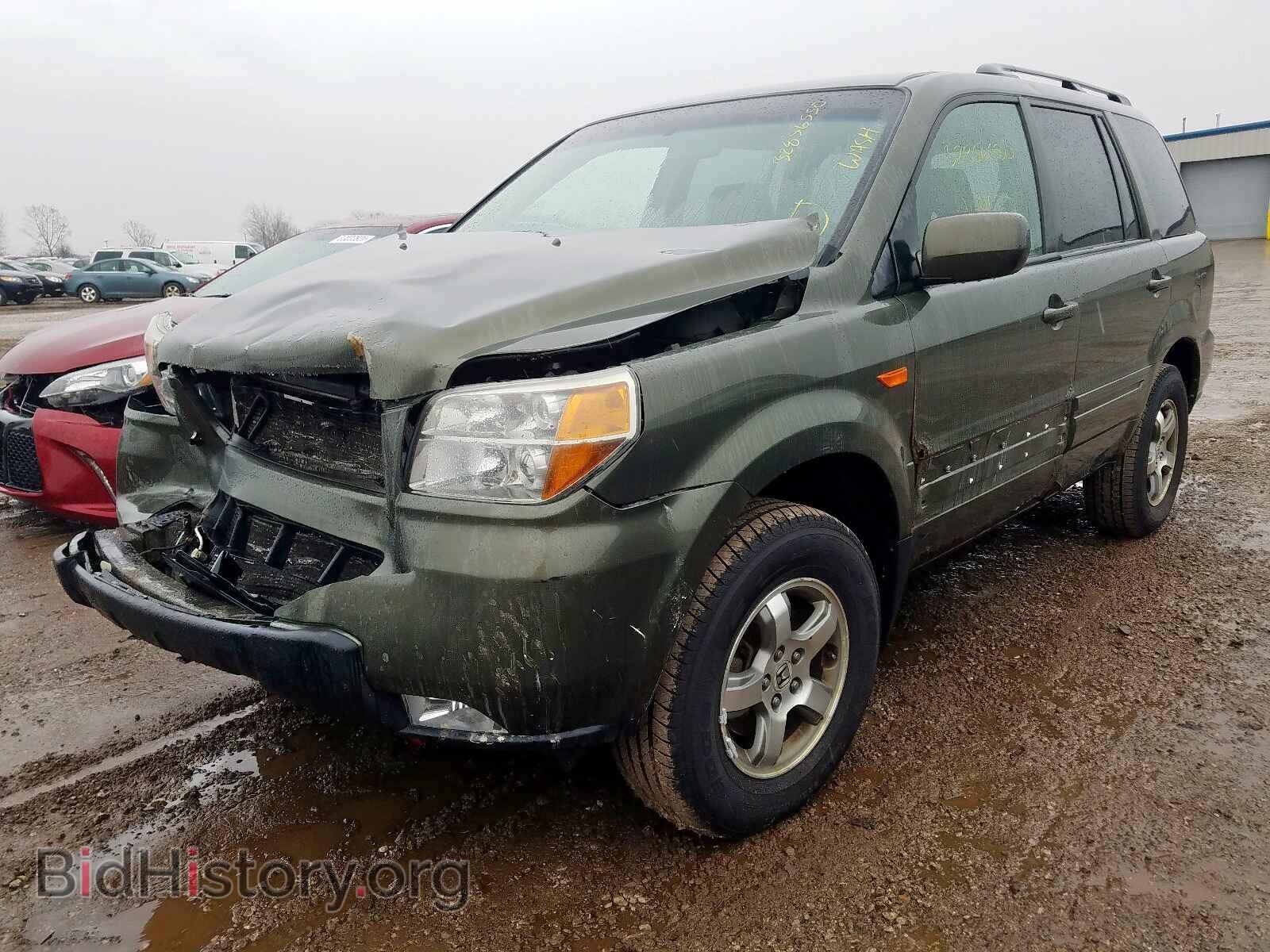 2006 HONDA PILOT - VIN: 2HKYF184X6H522399 - Фото 2