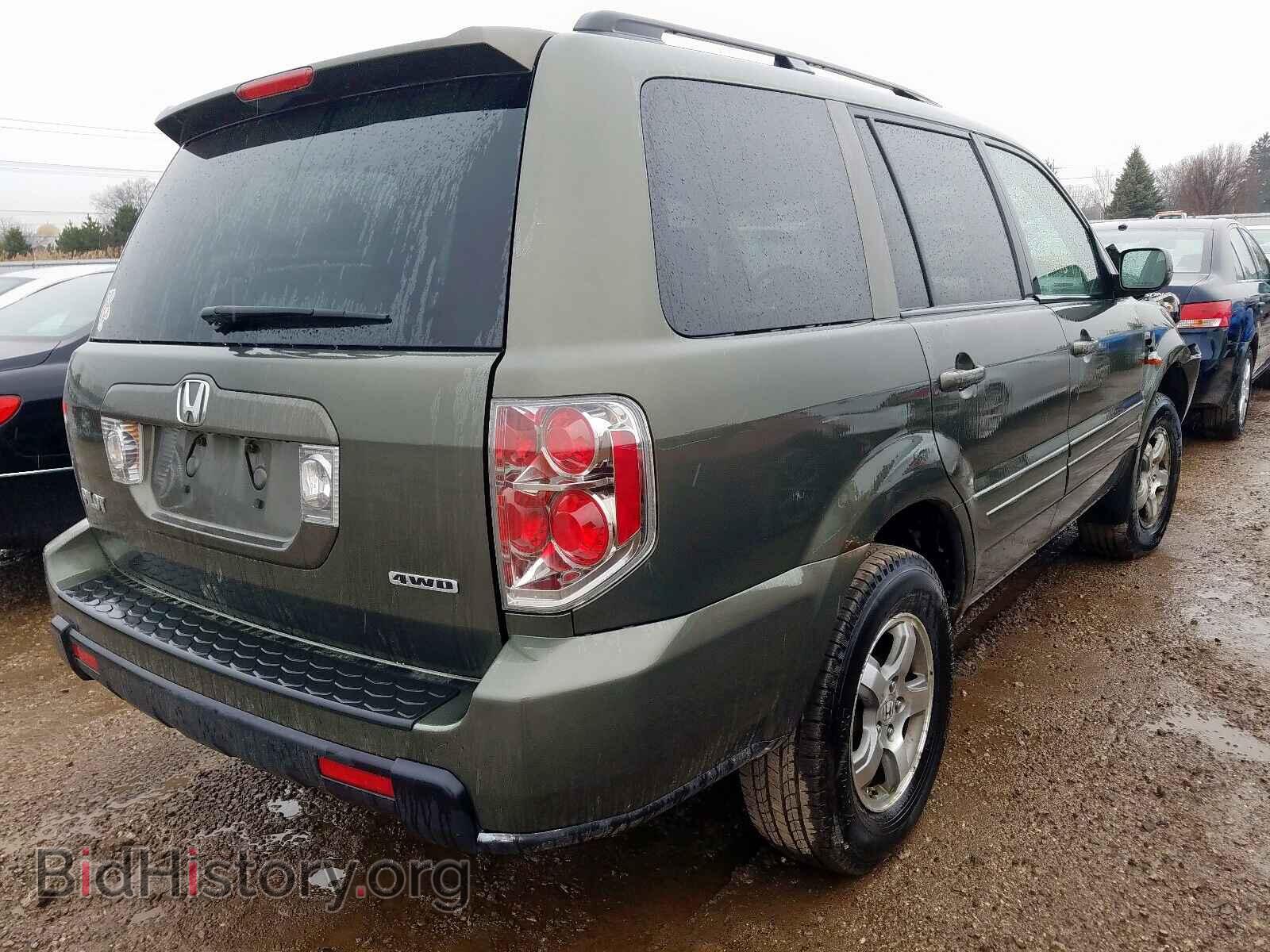 2006 HONDA PILOT - VIN: 2HKYF184X6H522399 - Фото 4