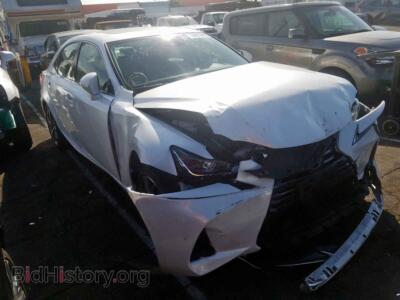 2017 Lexus IS IS 200t, белый — VIN JTHBA1D27H5052780, Copart