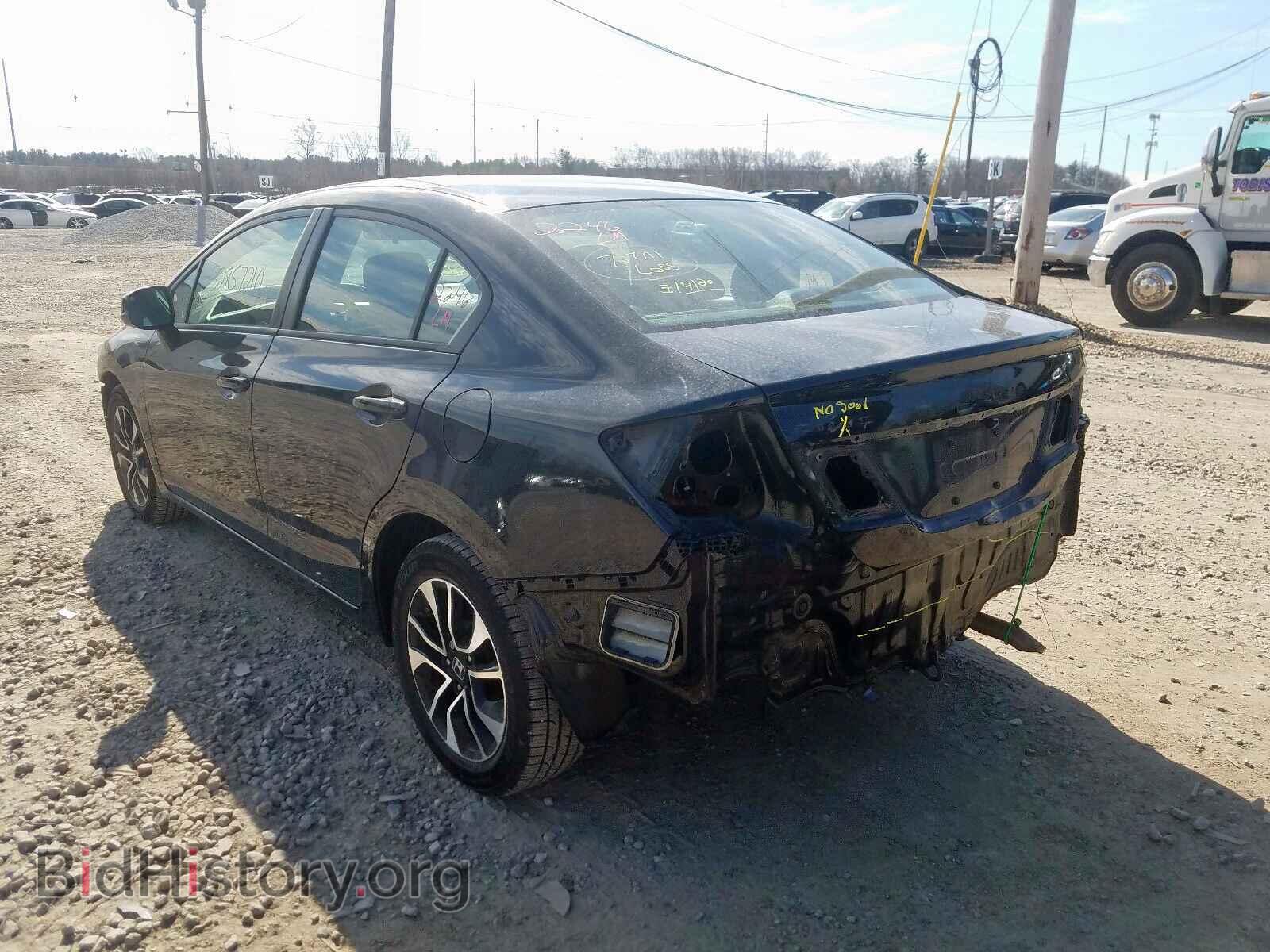 2013 HONDA CIVIC - VIN: 2HGFB2F95DH519005 - Фото 3