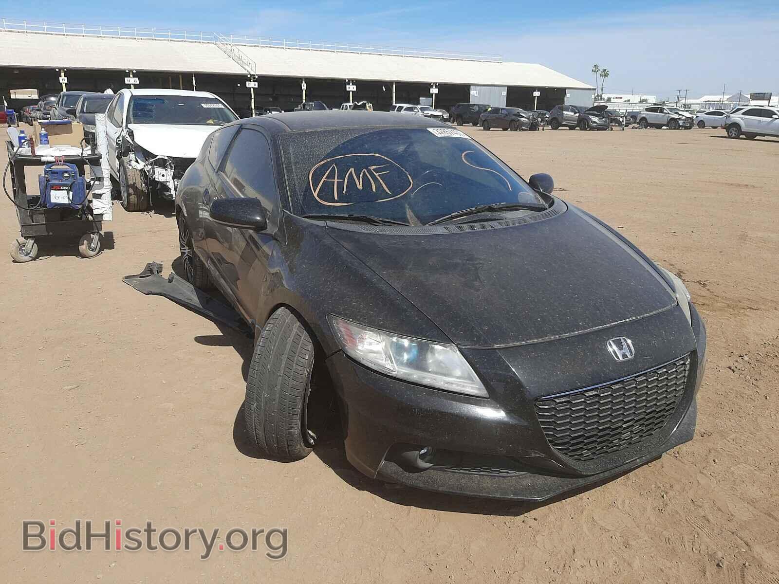 Photo JHMZF1D60DS001698 - HONDA CR-Z 2013