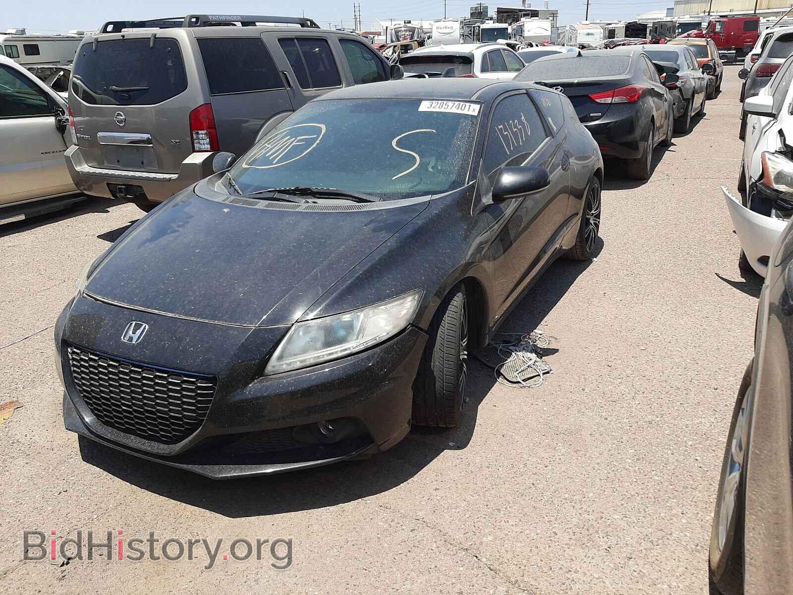 2013 HONDA CR-Z - VIN: JHMZF1D60DS001698 - Фото 2