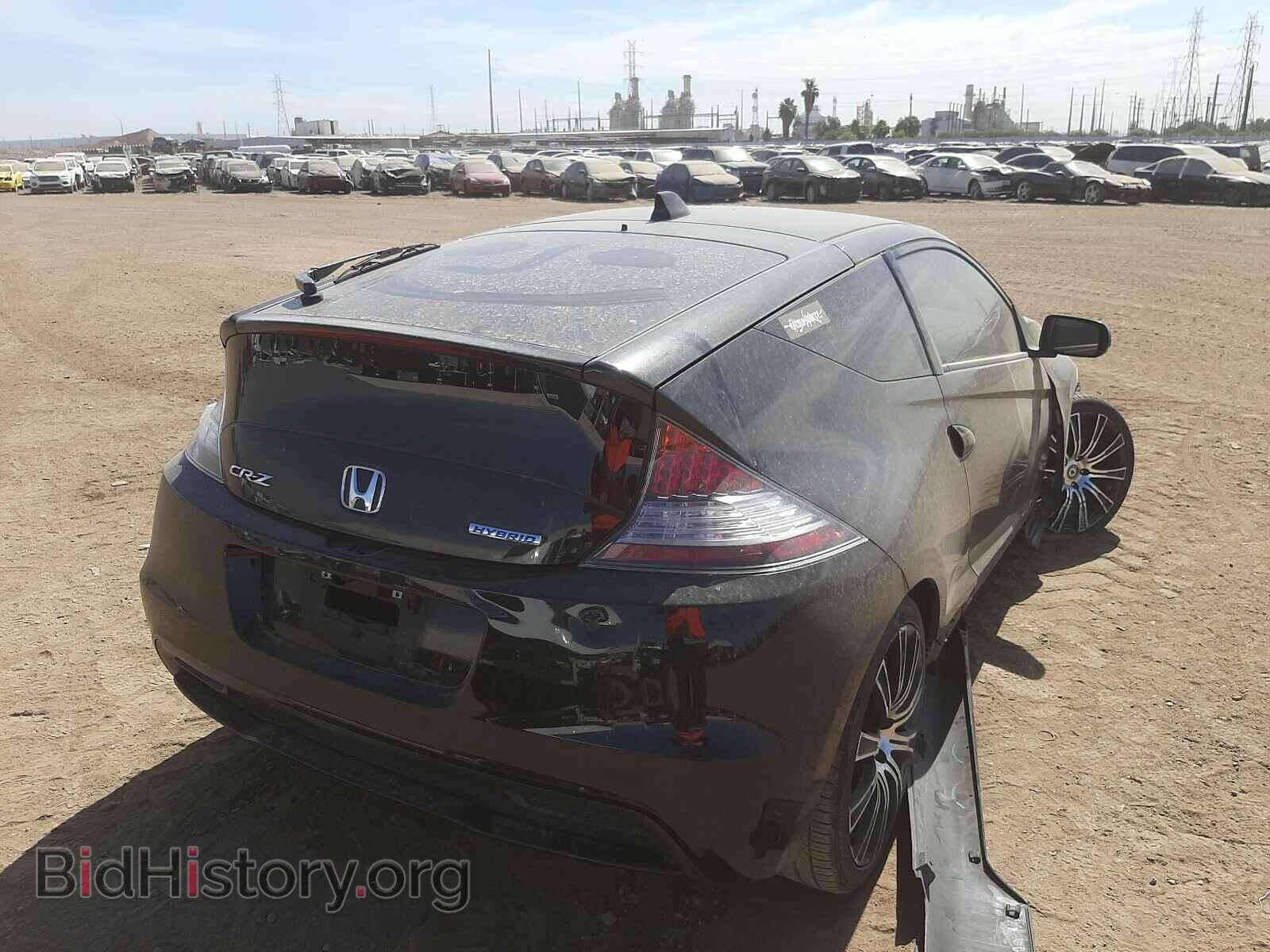 2013 HONDA CR-Z - VIN: JHMZF1D60DS001698 - Фото 4