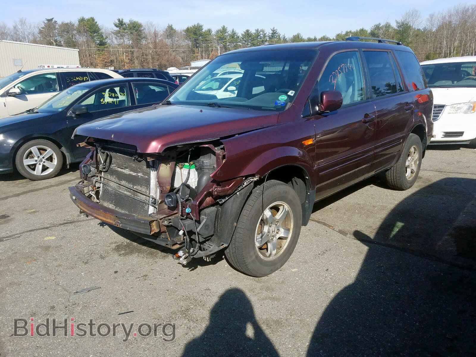 2007 HONDA PILOT - VIN: 5FNYF18517B028876 - Фото 2
