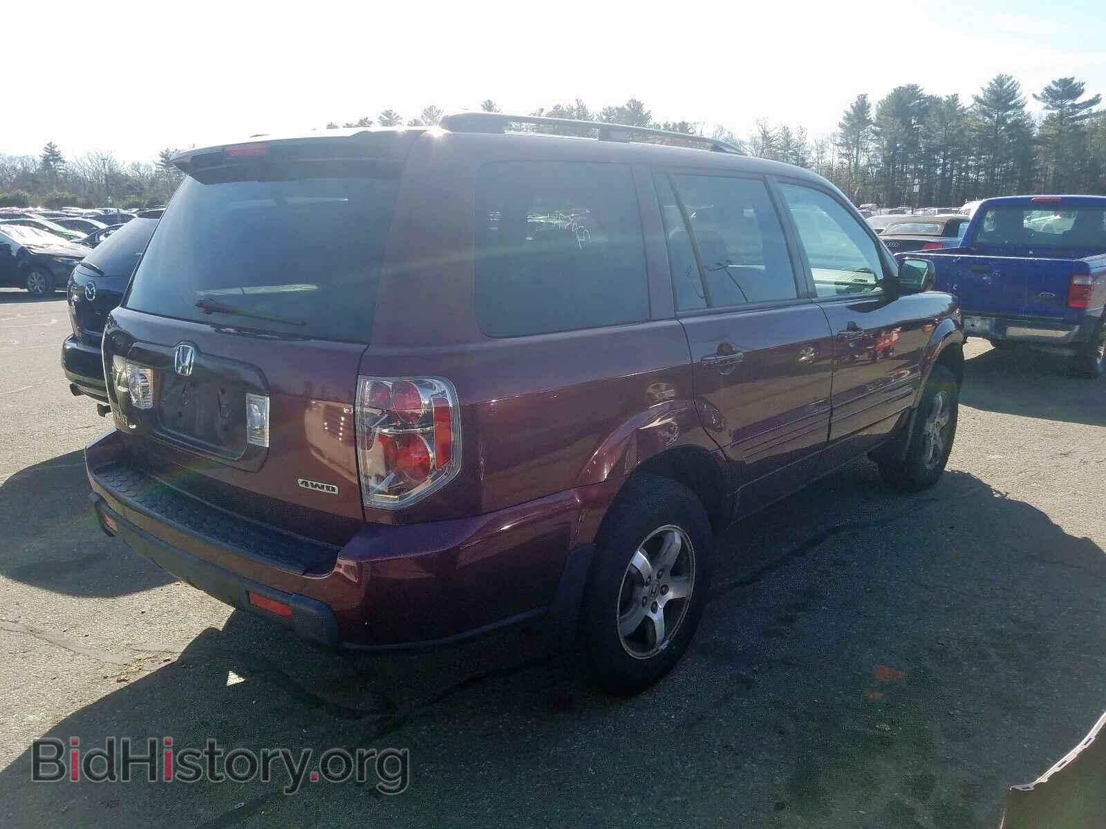2007 HONDA PILOT - VIN: 5FNYF18517B028876 - Фото 4