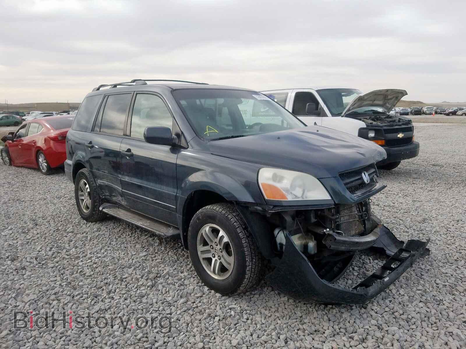 Photo 2HKYF18575H535618 - HONDA PILOT 2005