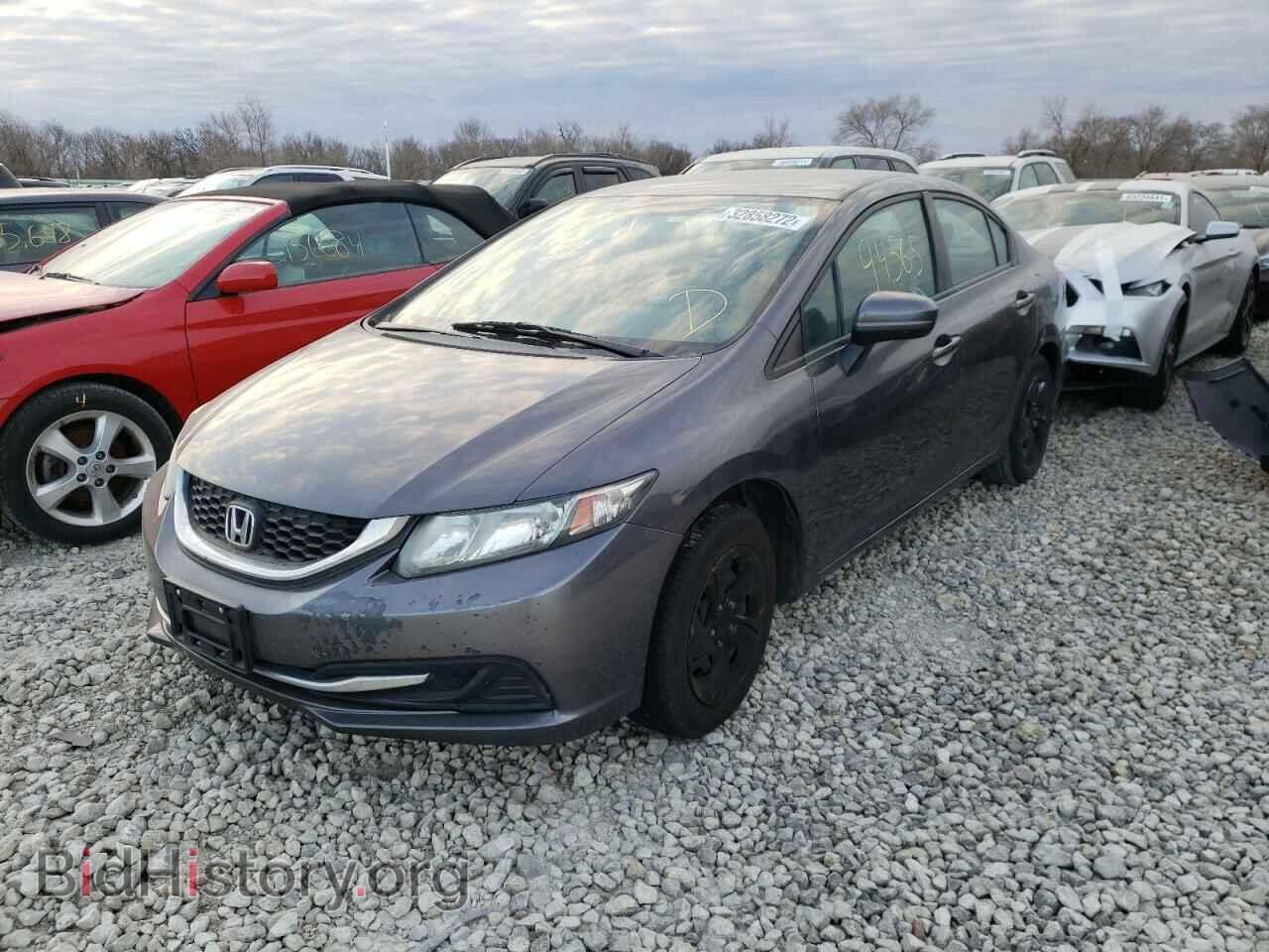 2015 HONDA CIVIC - VIN: 2HGFB2F53FH566730 - Фото 2