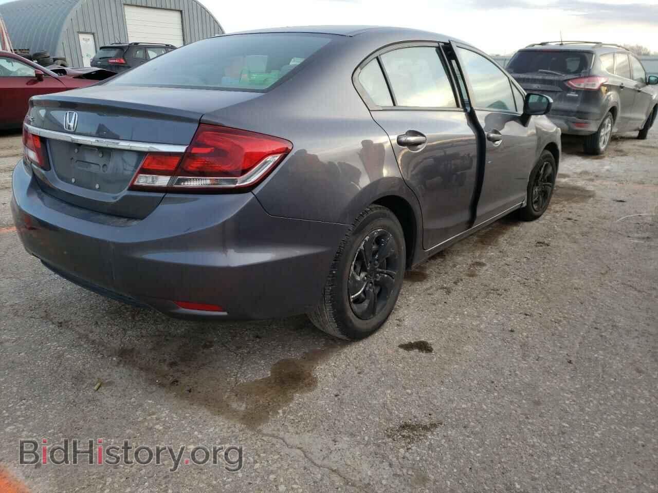 2015 HONDA CIVIC - VIN: 2HGFB2F53FH566730 - Фото 4