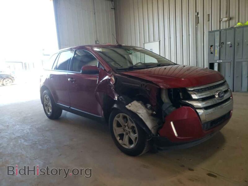 2014 Ford EDGE Edge SEL (VIN 2FMDK3JC9EBB34867) — фото 1 из 10, Copart, повреждение: передняя часть