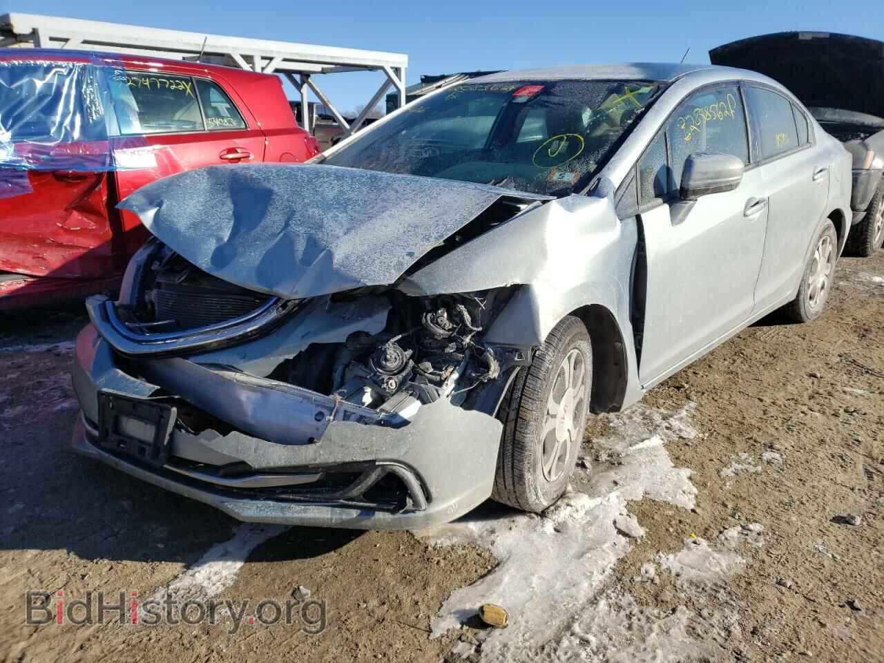 2014 HONDA CIVIC - VIN: 19XFB4F24EE001347 - Фото 2