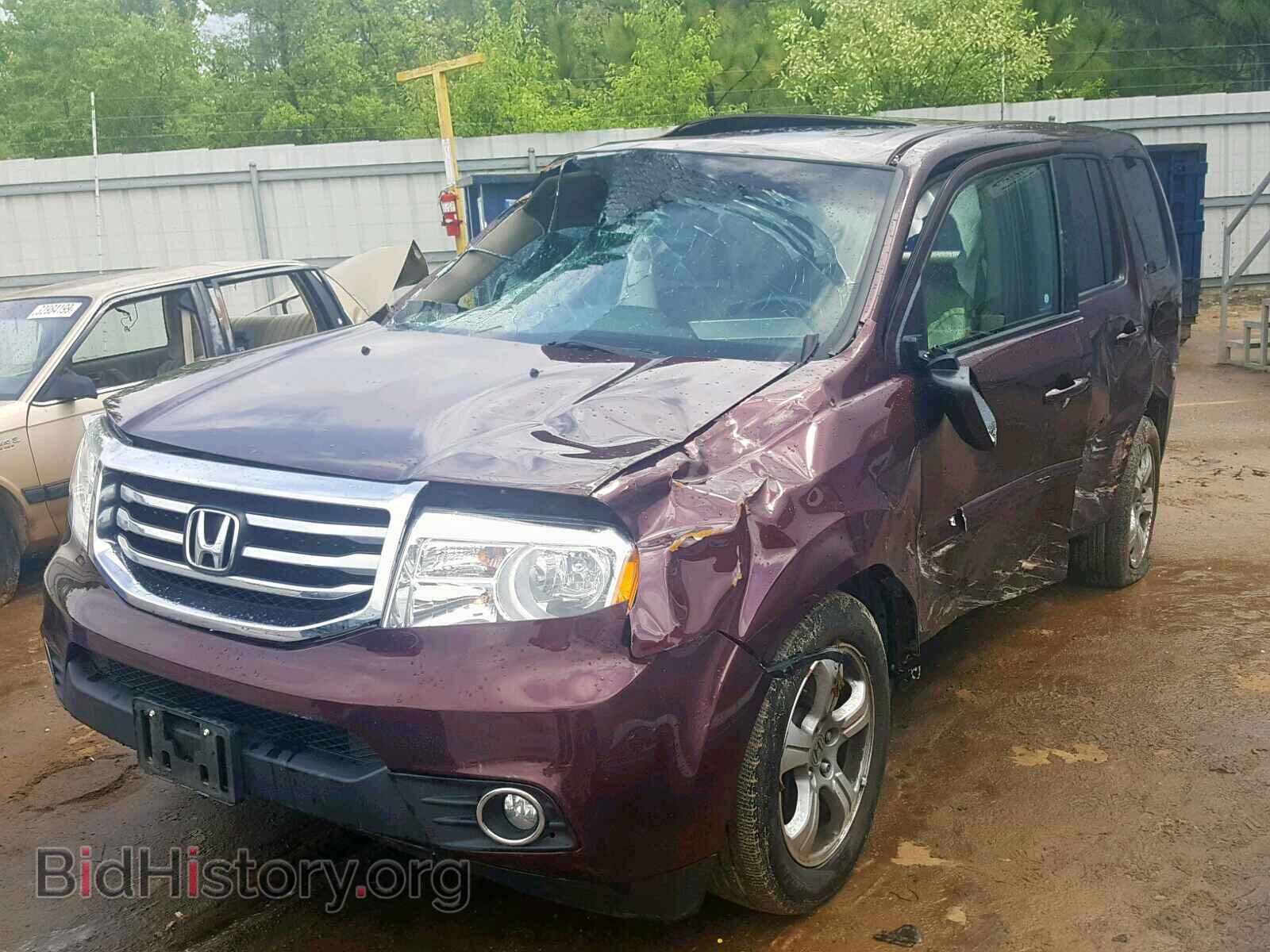 2013 HONDA PILOT EXL - VIN: 5FNYF3H54DB012923 - Фото 2