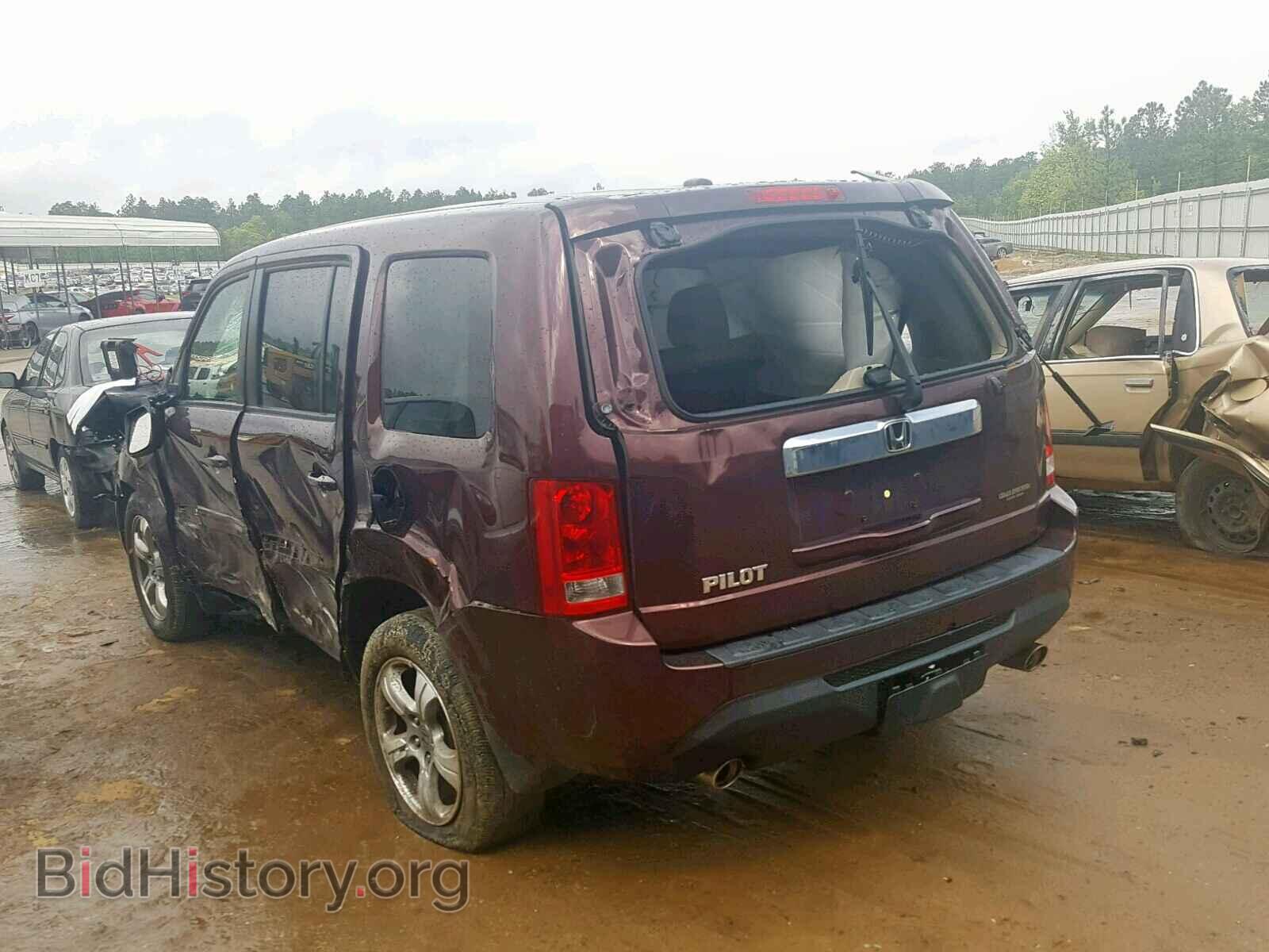 2013 HONDA PILOT EXL - VIN: 5FNYF3H54DB012923 - Фото 3