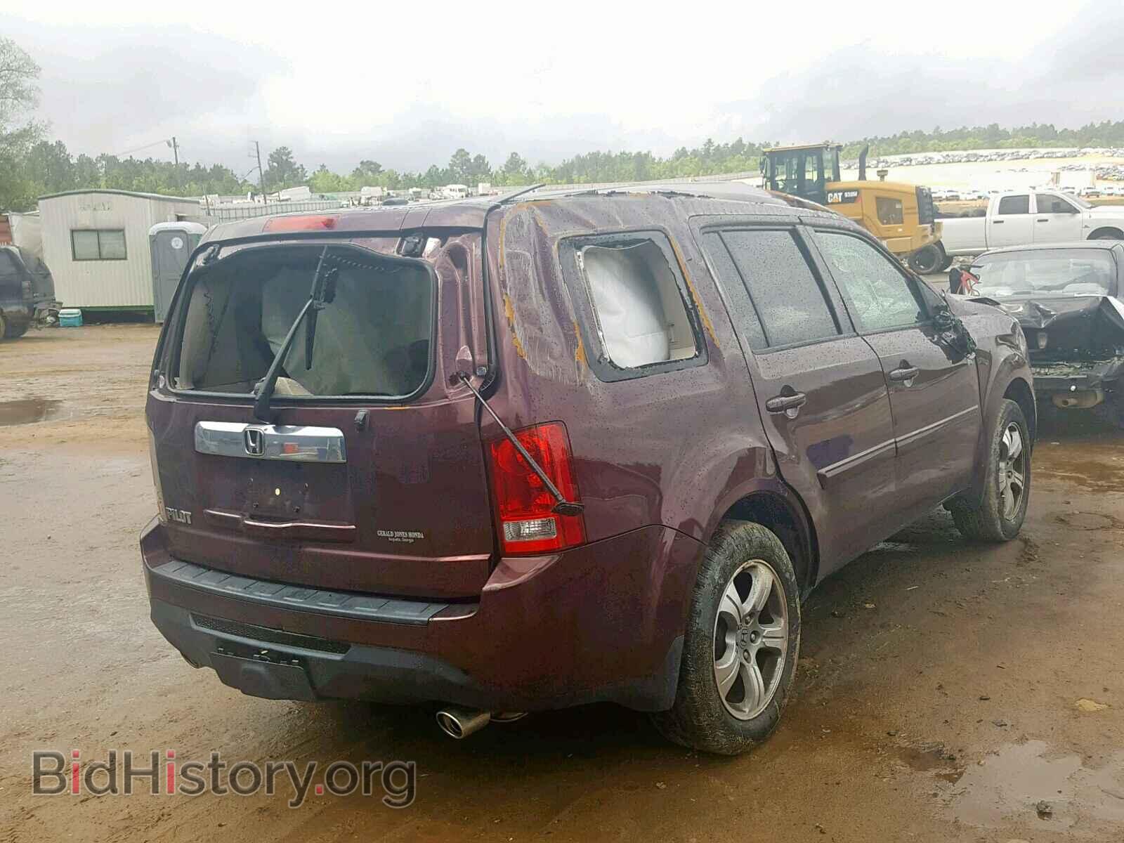 2013 HONDA PILOT EXL - VIN: 5FNYF3H54DB012923 - Фото 4