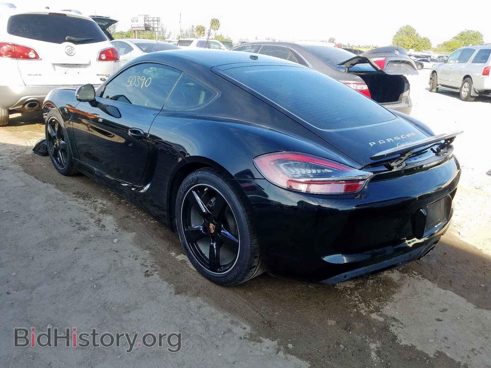 2014 PORSCHE CAYMAN - VIN: WP0AA2A87EK174189 - Фото 3