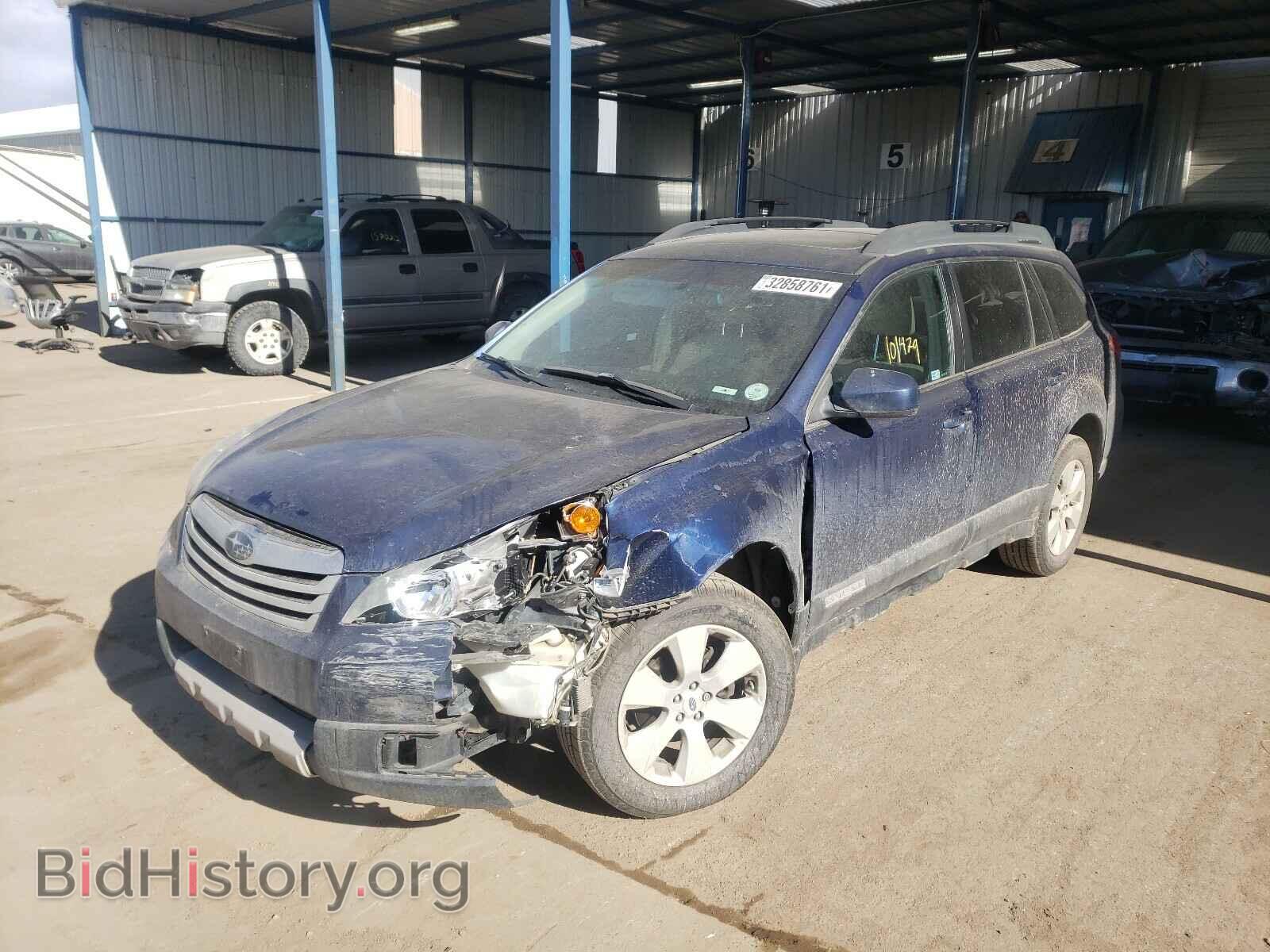2011 SUBARU OUTBACK - VIN: 4S4BRBKC3B3445220 - Фото 2
