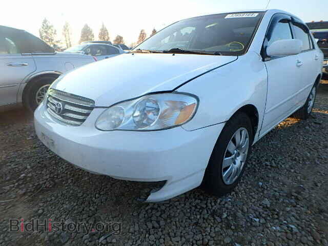 2003 TOYOTA COROLLA - VIN: 1NXBR32E23Z101574 - Фото 2