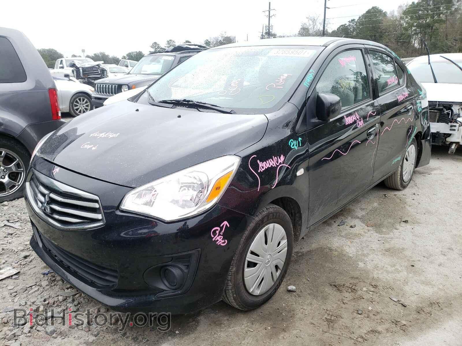 2017 MITSUBISHI MIRAGE - VIN: ML32F3FJ1HHF14886 - Фото 2
